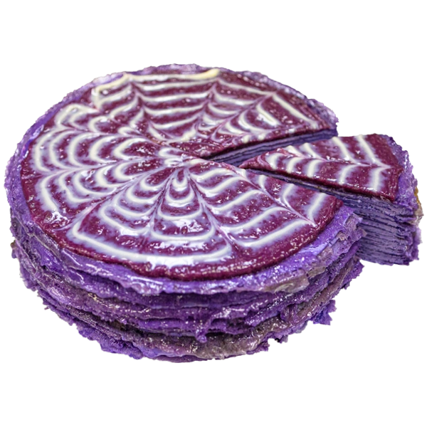 Ube Crepe Cake